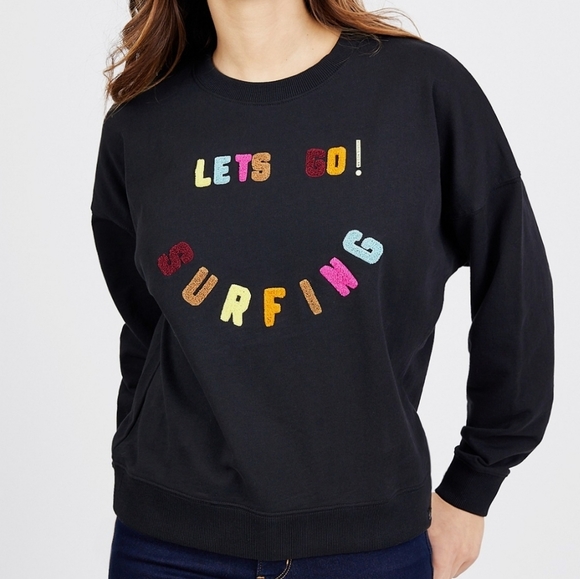 Scotch & Soda | NWOT Maison Scotch Let's Go Surfing Sweatshirt - Picture 1 of 10